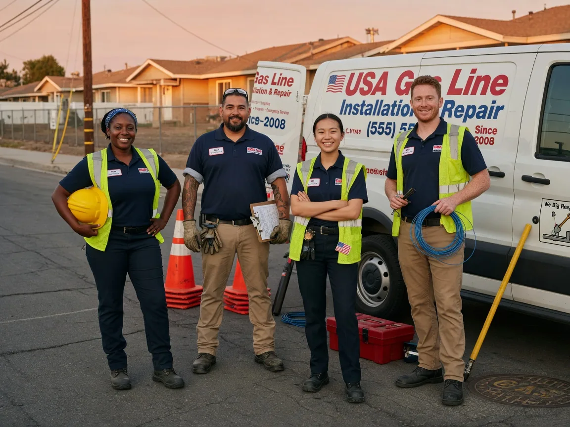 Gas Line Installation company in Zanesfield, OH